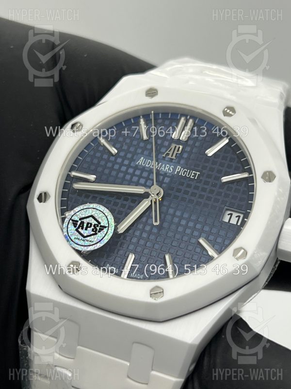 Товар Audemars Piguet Royal Oak 41mm 15500ST White Ceramic Фото 4 - Audemars Piguet Royal Oak 41mm 15500ST White Ceramic