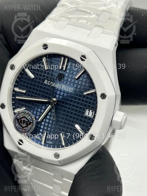 Товар Audemars Piguet Royal Oak 41mm 15500ST White Ceramic Фото 6 - Audemars Piguet Royal Oak 41mm 15500ST White Ceramic