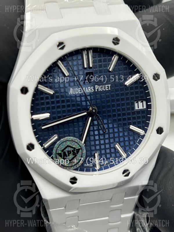 Товар Audemars Piguet Royal Oak 41mm 15500ST White Ceramic Фото 7 - Audemars Piguet Royal Oak 41mm 15500ST White Ceramic