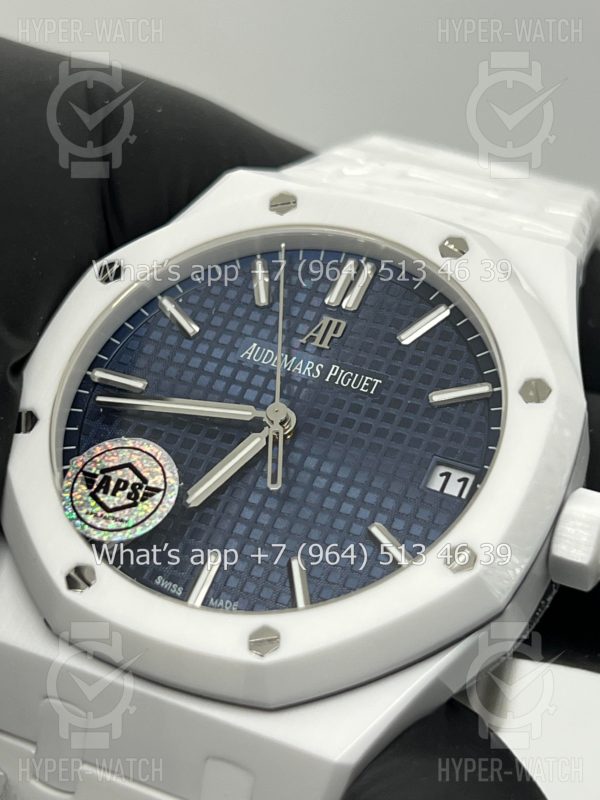 Товар Audemars Piguet Royal Oak 41mm 15500ST White Ceramic Фото 8 - Audemars Piguet Royal Oak 41mm 15500ST White Ceramic