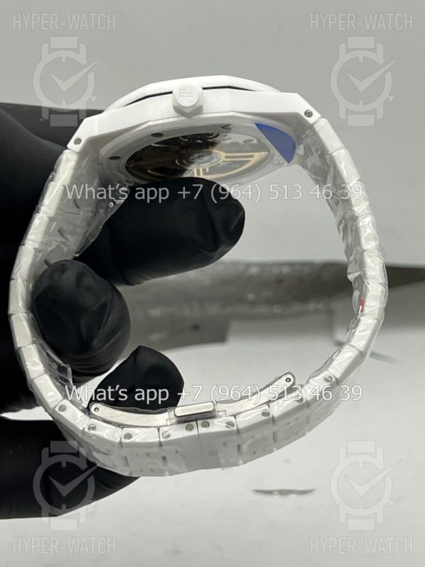 Товар Audemars Piguet Royal Oak 41mm 15500ST White Ceramic Фото 13 - Audemars Piguet Royal Oak 41mm 15500ST White Ceramic