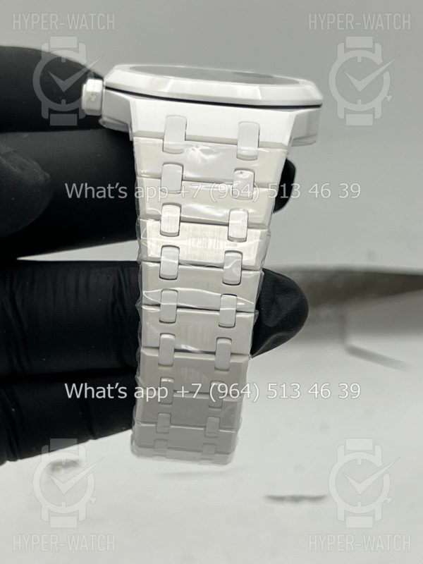 Товар Audemars Piguet Royal Oak 41mm 15500ST White Ceramic Фото 14 - Audemars Piguet Royal Oak 41mm 15500ST White Ceramic