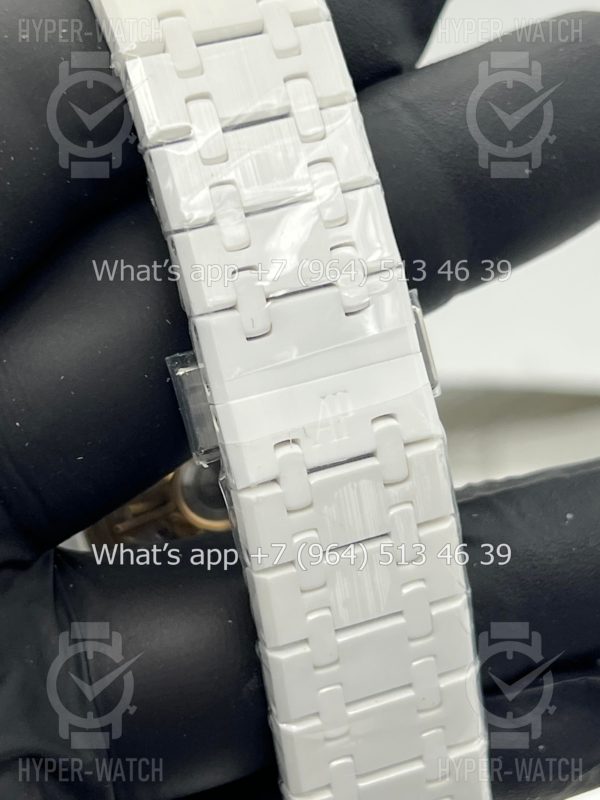 Товар Audemars Piguet Royal Oak 41mm 15500ST White Ceramic Фото 19 - Audemars Piguet Royal Oak 41mm 15500ST White Ceramic
