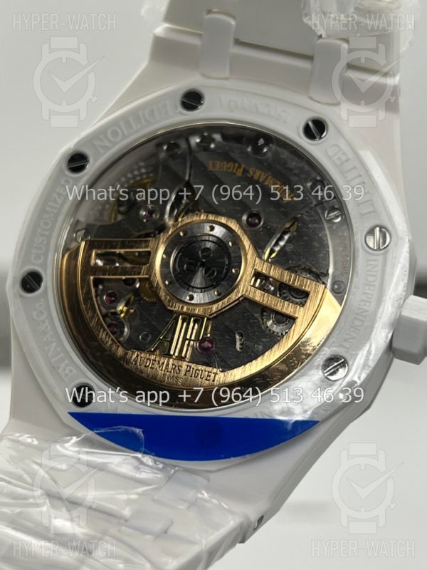 Товар Audemars Piguet Royal Oak 41mm 15500ST White Ceramic Фото 23 - Audemars Piguet Royal Oak 41mm 15500ST White Ceramic