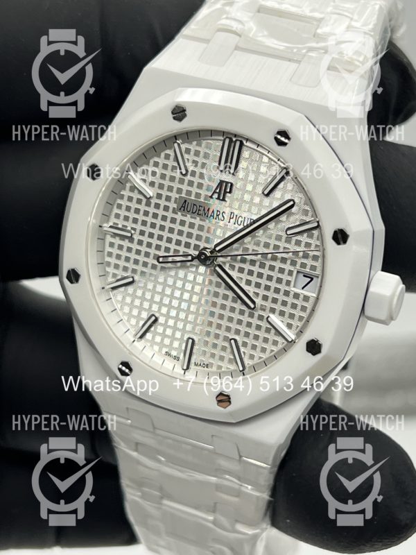 Фото 6 - Audemars Piguet Royal Oak 41mm 15500ST Ceramic White