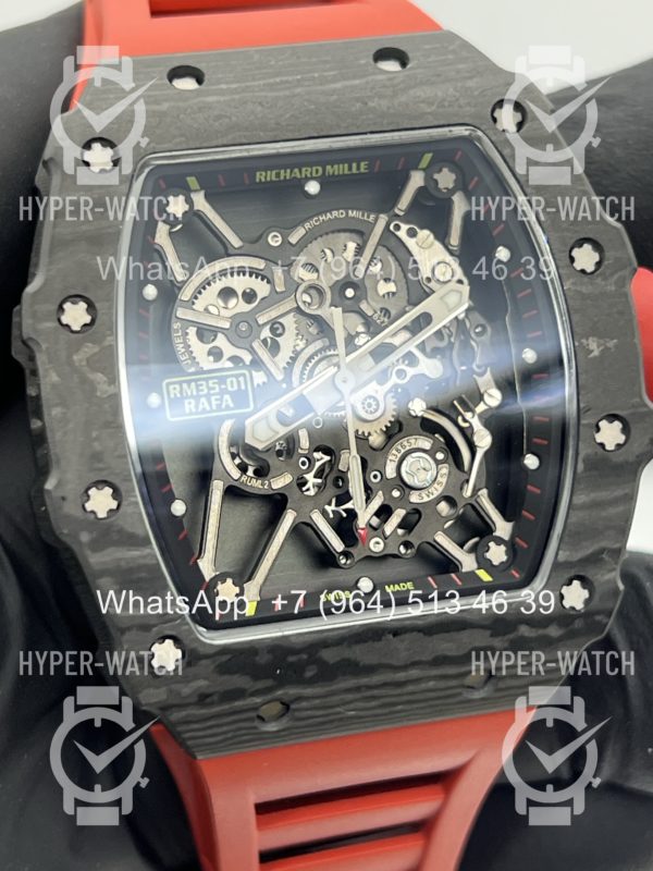 Товар Richard Mille RM 035-01 Rafa Black Red V2 Фото 8 - Richard Mille RM 035-01 Rafa Black Red V2