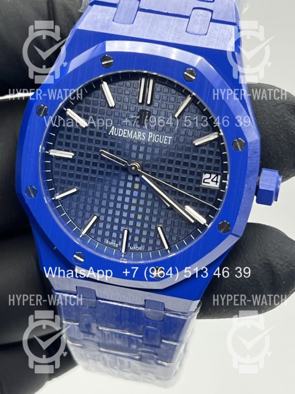 Товар Audemars Piguet Royal Oak 41mm 15500ST Blue Ceramic Фото 2 - Audemars Piguet Royal Oak 41mm 15500ST Blue Ceramic
