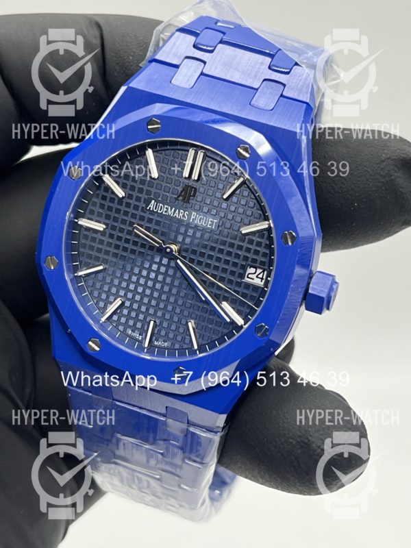 Товар Audemars Piguet Royal Oak 41mm 15500ST Blue Ceramic Фото 7 - Audemars Piguet Royal Oak 41mm 15500ST Blue Ceramic