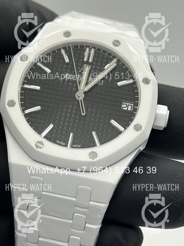 Товар Audemars Piguet Royal Oak 41mm 15500ST White Black Фото 2 - Audemars Piguet Royal Oak 41mm 15500ST White Black
