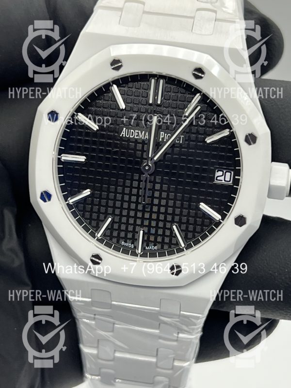 Товар Audemars Piguet Royal Oak 41mm 15500ST White Black Фото 3 - Audemars Piguet Royal Oak 41mm 15500ST White Black