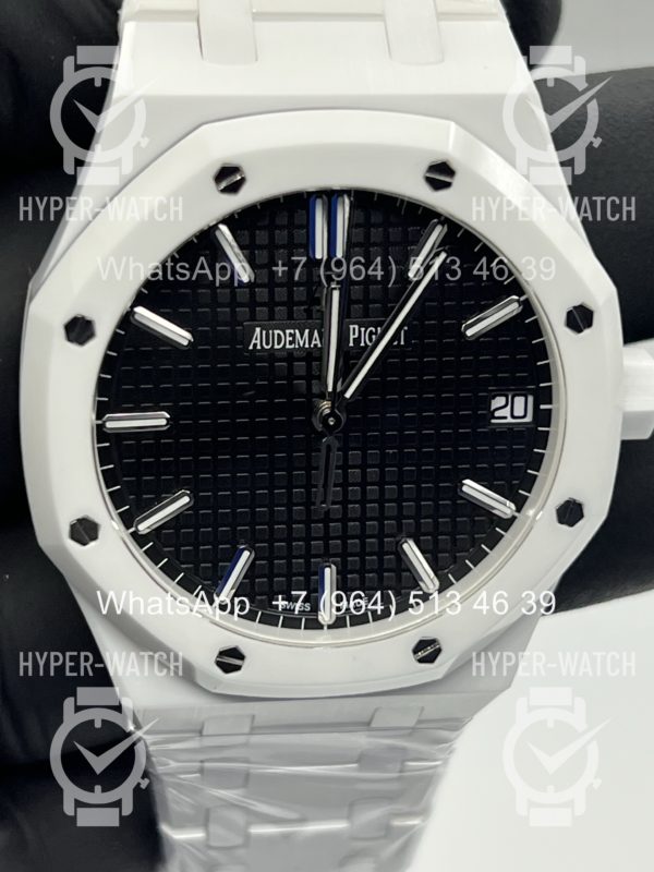 Товар Audemars Piguet Royal Oak 41mm 15500ST White Black Фото 4 - Audemars Piguet Royal Oak 41mm 15500ST White Black
