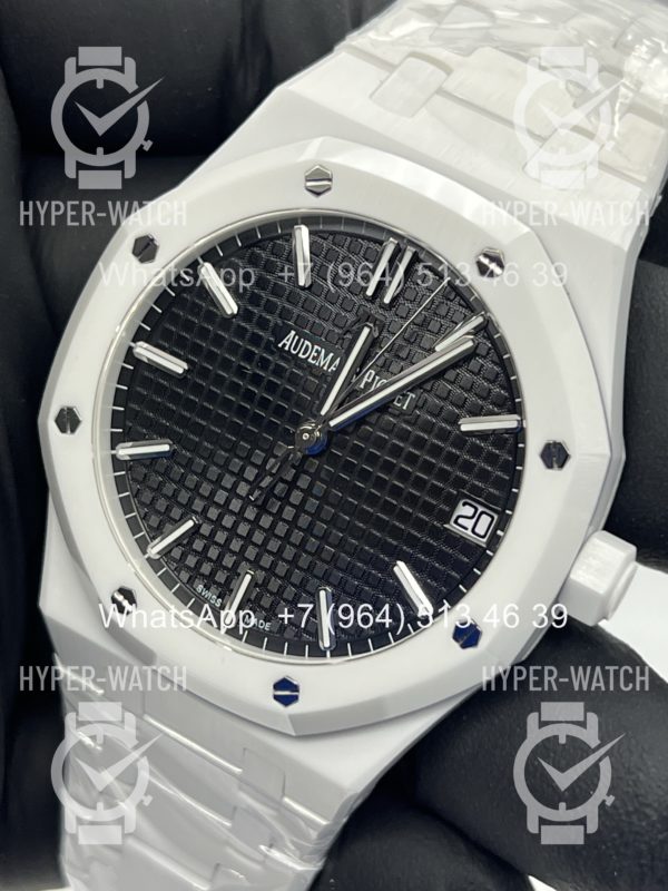 Товар Audemars Piguet Royal Oak 41mm 15500ST White Black Фото 6 - Audemars Piguet Royal Oak 41mm 15500ST White Black