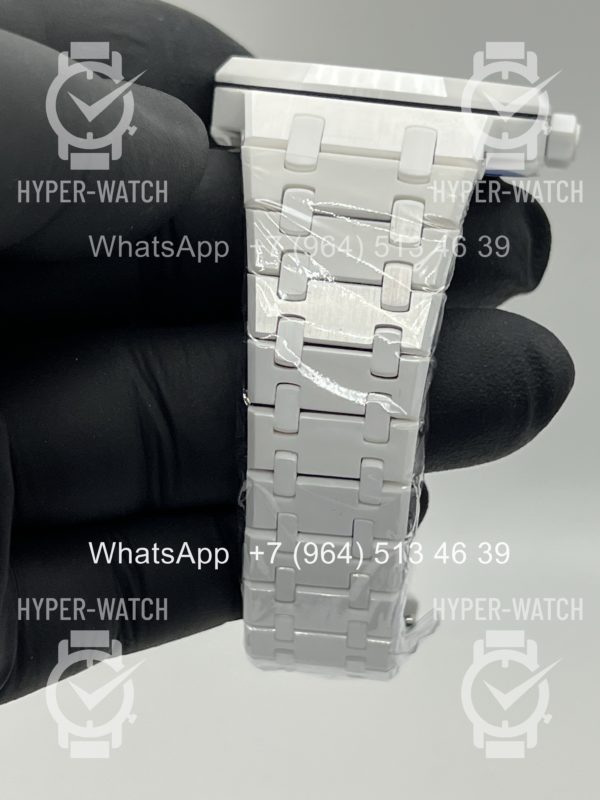 Товар Audemars Piguet Royal Oak 41mm 15500ST White Black Фото 11 - Audemars Piguet Royal Oak 41mm 15500ST White Black
