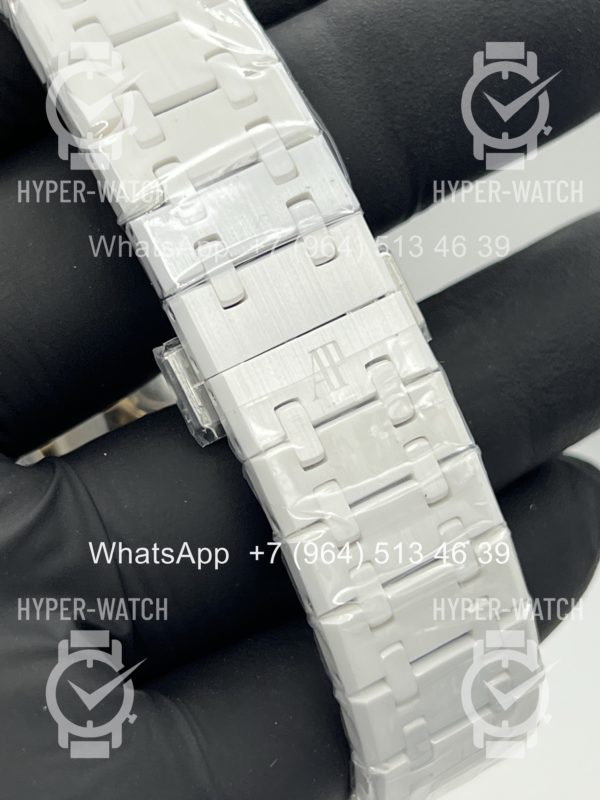 Товар Audemars Piguet Royal Oak 41mm 15500ST White Black Фото 17 - Audemars Piguet Royal Oak 41mm 15500ST White Black