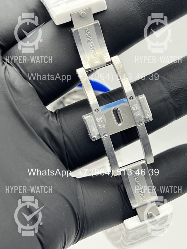 Товар Audemars Piguet Royal Oak 41mm 15500ST White Black Фото 18 - Audemars Piguet Royal Oak 41mm 15500ST White Black