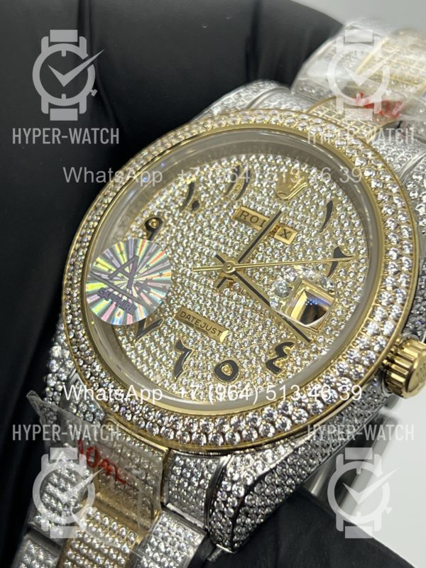 Фото 6 - Rolex Datejust 41mm 126300 Diamond Arabic Art 10918