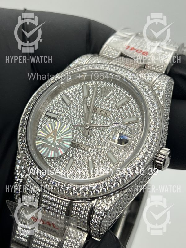 Товар Rolex Datejust 41mm 126300 Diamond Oyster V2 Фото 6 - Rolex Datejust 41mm 126300 Diamond Oyster V2
