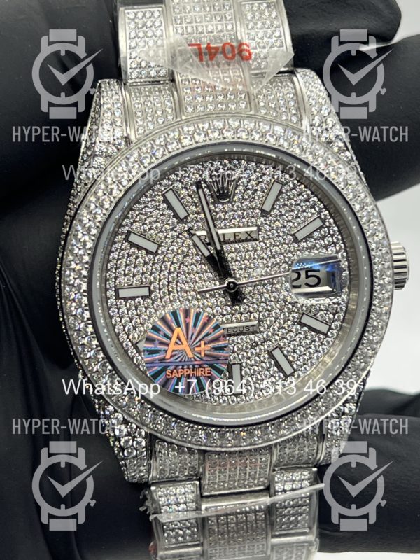 Товар Rolex Datejust 41mm 126300 Diamond Oyster V2 Фото 8 - Rolex Datejust 41mm 126300 Diamond Oyster V2