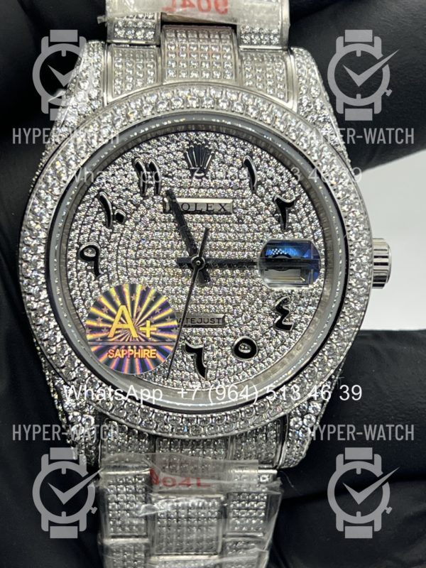 Товар Rolex Datejust 41mm 126300 Diamond Arabic V2 Фото 2 - Rolex Datejust 41mm 126300 Diamond Arabic V2