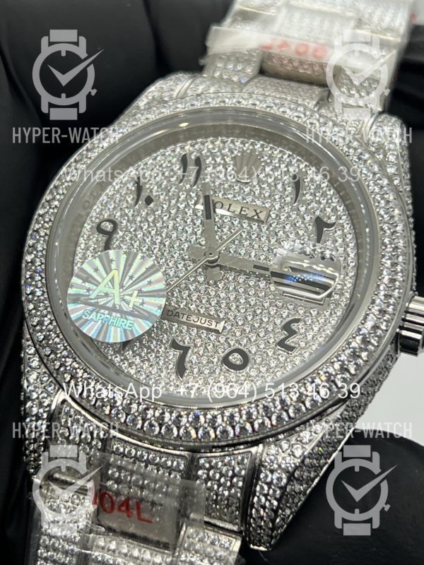 Товар Rolex Datejust 41mm 126300 Diamond Arabic V2 Фото 5 - Rolex Datejust 41mm 126300 Diamond Arabic V2