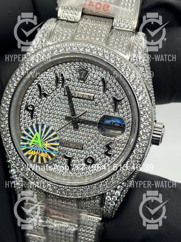 Товар Rolex Datejust 41mm 126300 Diamond Arabic V2 Фото 8 - Rolex Datejust 41mm 126300 Diamond Arabic V2