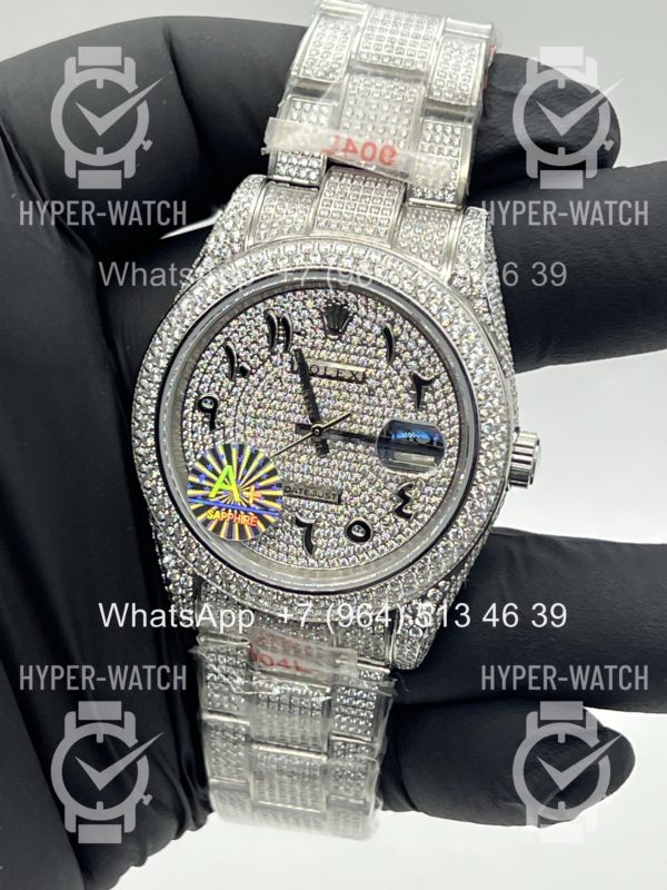 Товар Rolex Datejust 41mm 126300 Diamond Arabic V2 Фото 9 - Rolex Datejust 41mm 126300 Diamond Arabic V2