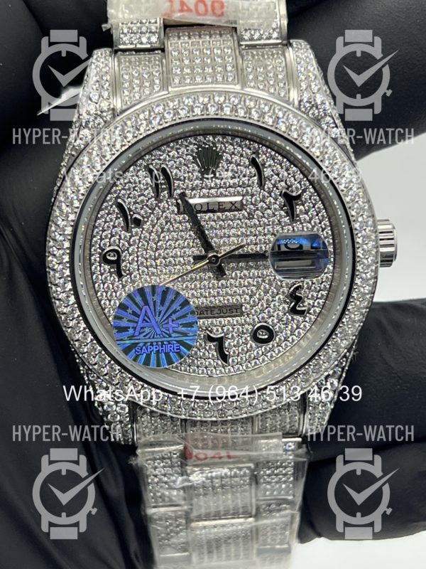 Товар Rolex Datejust 41mm 126300 Diamond Arabic V2 Фото 11 - Rolex Datejust 41mm 126300 Diamond Arabic V2