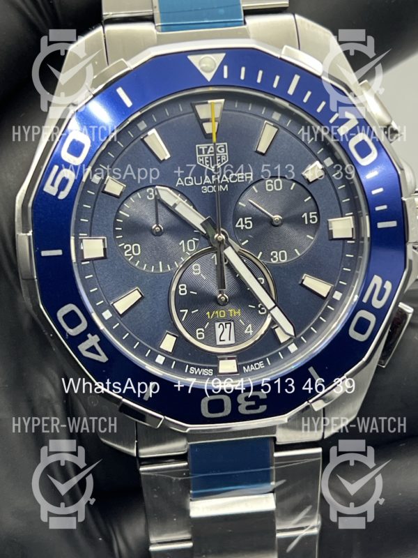 Фото 7 - Tag Heuer Aquaracer 300M 43mm CAE111B.BA0927 Steel