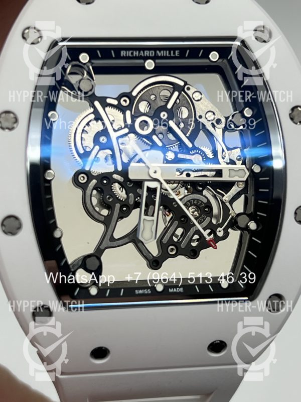 Товар Richard Mille RM 055 White Bubba Watson Ceramic Art 10753 Фото 2 - Richard Mille RM 055 White Bubba Watson Ceramic Art 10753