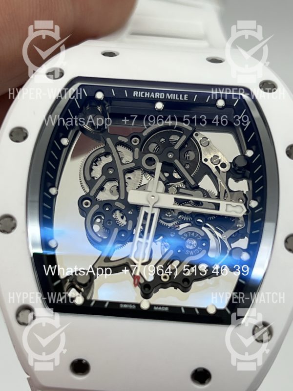 Товар Richard Mille RM 055 White Bubba Watson Ceramic Art 10753 Фото 6 - Richard Mille RM 055 White Bubba Watson Ceramic Art 10753