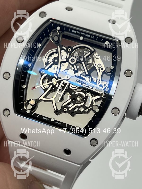 Товар Richard Mille RM 055 White Bubba Watson Ceramic Art 10753 Фото 9 - Richard Mille RM 055 White Bubba Watson Ceramic Art 10753
