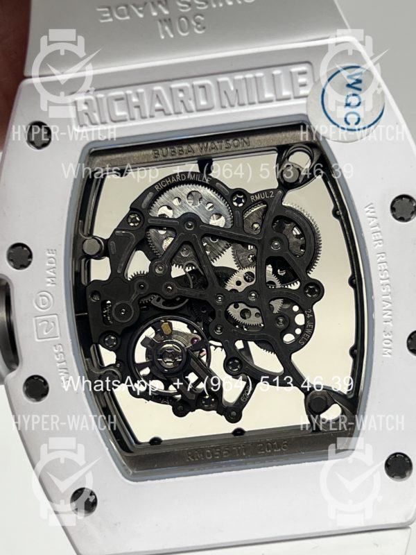 Товар Richard Mille RM 055 White Bubba Watson Ceramic Art 10753 Фото 17 - Richard Mille RM 055 White Bubba Watson Ceramic Art 10753