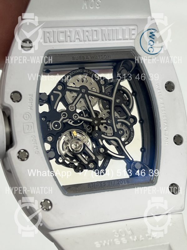 Товар Richard Mille RM 055 White Bubba Watson Ceramic Art 10753 Фото 18 - Richard Mille RM 055 White Bubba Watson Ceramic Art 10753