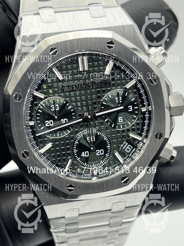 Фото 6 - Audemars Piguet Royal Oak Chronograph 41 26240ST.OO.1320ST.08 Steel Green