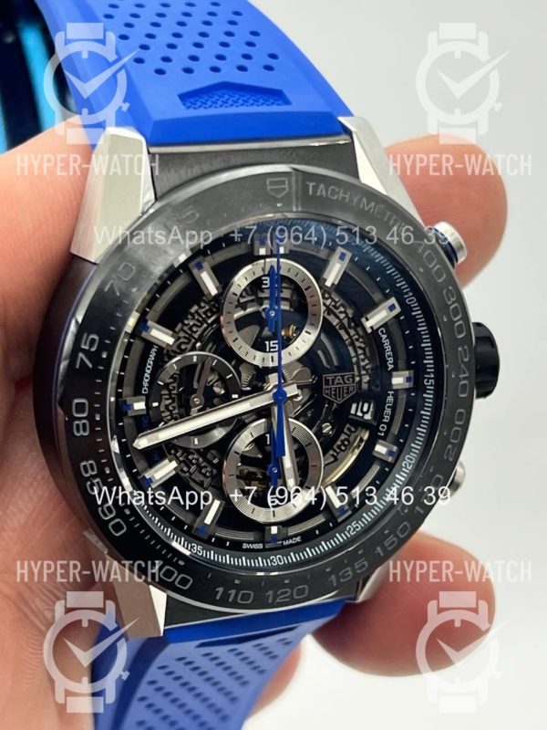 Товар TAG Heuer Carrera 45mm CAR2A1T.FT6052 Blue Steel Фото 5 - TAG Heuer Carrera 45mm CAR2A1T.FT6052 Blue Steel