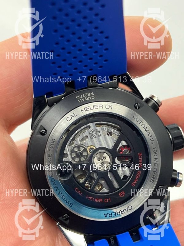 Товар TAG Heuer Carrera 45mm CAR2A1T.FT6052 Blue Steel Фото 18 - TAG Heuer Carrera 45mm CAR2A1T.FT6052 Blue Steel