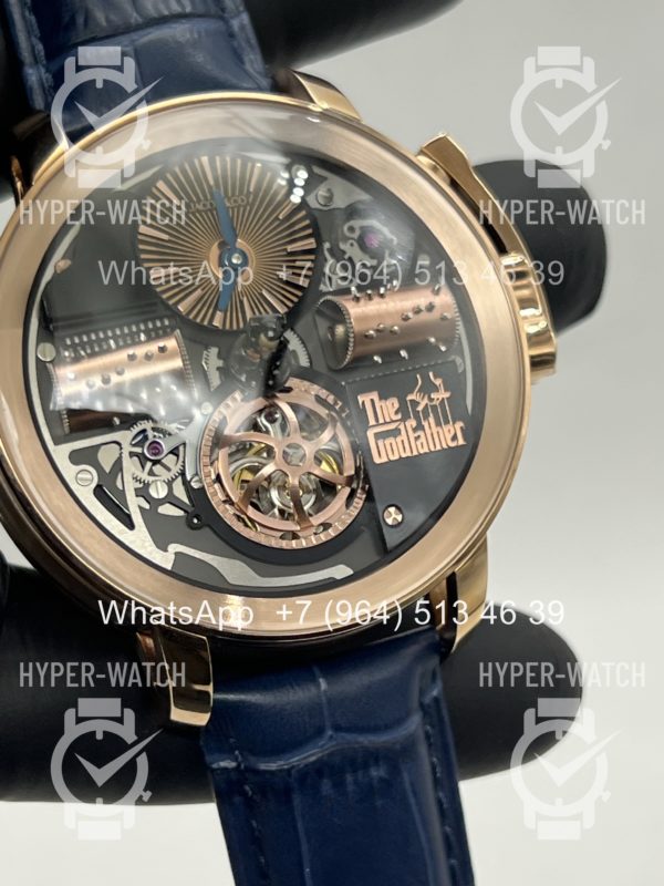 Товар Jacob & Co Opera Godfather OP110.40.AG Blue Фото 5 - Jacob & Co Opera Godfather OP110.40.AG Blue