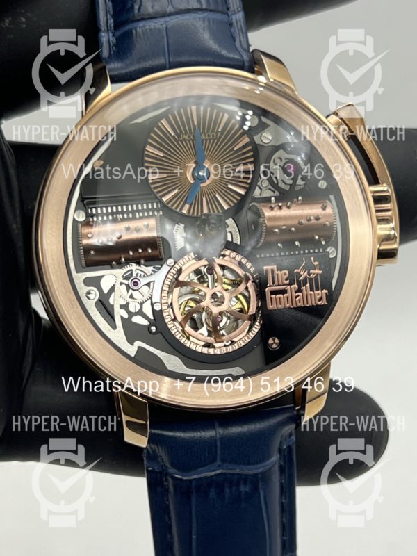 Товар Jacob & Co Opera Godfather OP110.40.AG Blue Фото 8 - Jacob & Co Opera Godfather OP110.40.AG Blue
