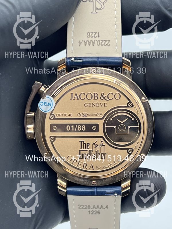 Товар Jacob & Co Opera Godfather OP110.40.AG Blue Фото 16 - Jacob & Co Opera Godfather OP110.40.AG Blue