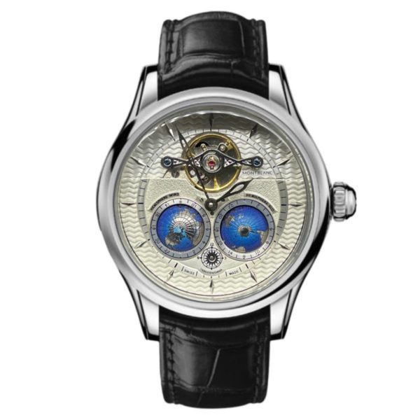 Фото 1 - Montblanc Collection Villeret Tourbillon Cylindrique NightSky Geospheres 44mm Art 10750