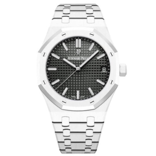 Товар Audemars Piguet Royal Oak 41mm 15500ST White Black Фото 1 - Audemars Piguet Royal Oak 41mm 15500ST White Black