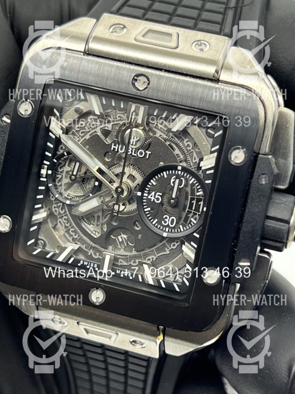 Фото 3 - Hublot Square Bang Unico 42mm 821.NM.0170.RX Steel
