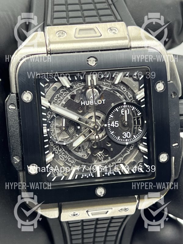 Фото 4 - Hublot Square Bang Unico 42mm 821.NM.0170.RX Steel
