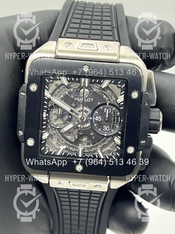 Фото 5 - Hublot Square Bang Unico 42mm 821.NM.0170.RX Steel