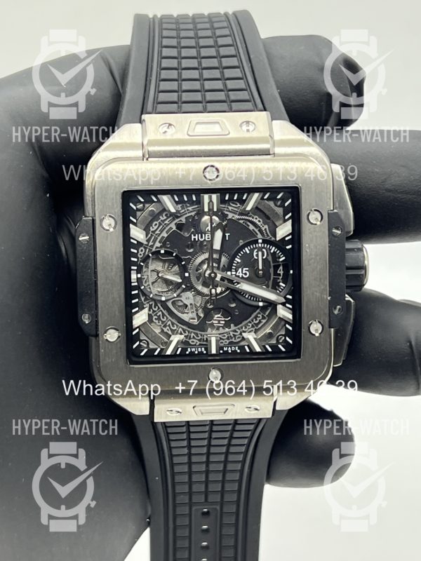 Фото 5 - Hublot Square Bang Unico 42mm 821.NX.0170.RX Steel