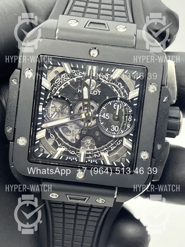 Товар Hublot Square Bang Unico 42mm 821.CI.0170.RX Black Фото 2 - Hublot Square Bang Unico 42mm 821.CI.0170.RX Black