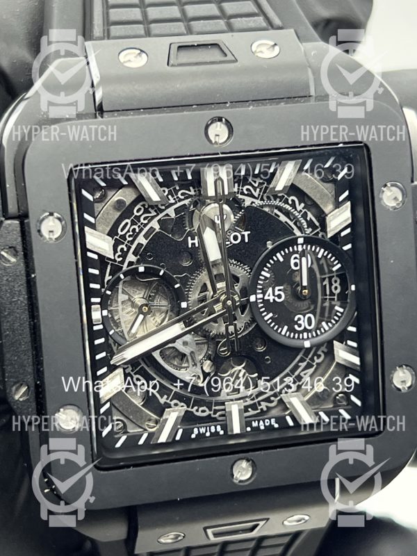 Товар Hublot Square Bang Unico 42mm 821.CI.0170.RX Black Фото 4 - Hublot Square Bang Unico 42mm 821.CI.0170.RX Black