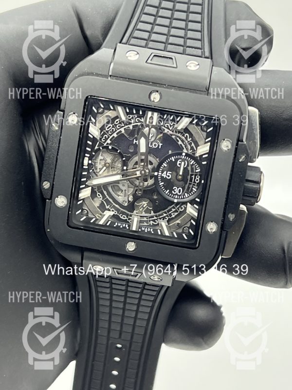 Товар Hublot Square Bang Unico 42mm 821.CI.0170.RX Black Фото 5 - Hublot Square Bang Unico 42mm 821.CI.0170.RX Black
