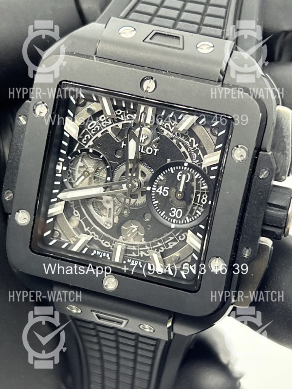Товар Hublot Square Bang Unico 42mm 821.CI.0170.RX Black Фото 6 - Hublot Square Bang Unico 42mm 821.CI.0170.RX Black