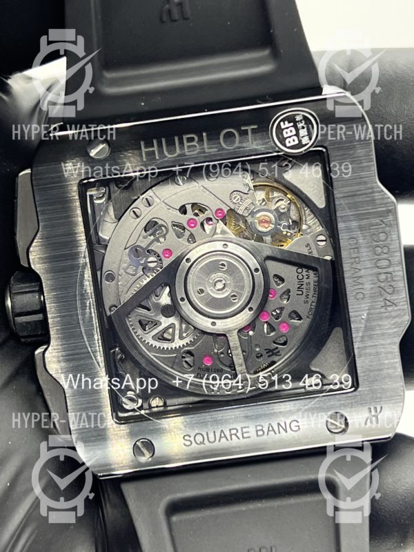 Товар Hublot Square Bang Unico 42mm 821.CI.0170.RX Black Фото 14 - Hublot Square Bang Unico 42mm 821.CI.0170.RX Black
